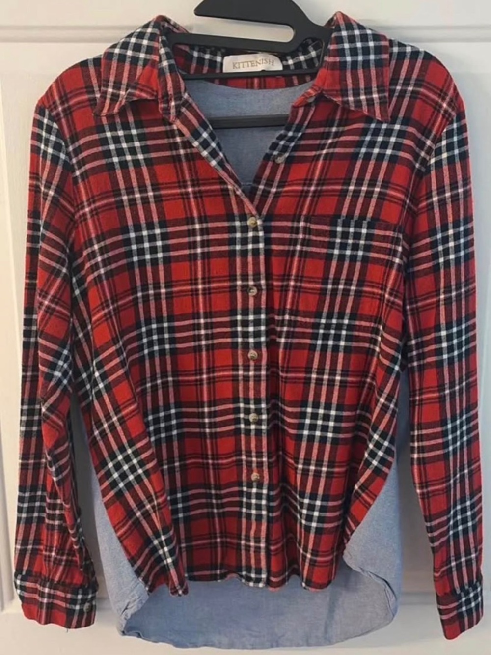 Kittenish Rachel green flannel